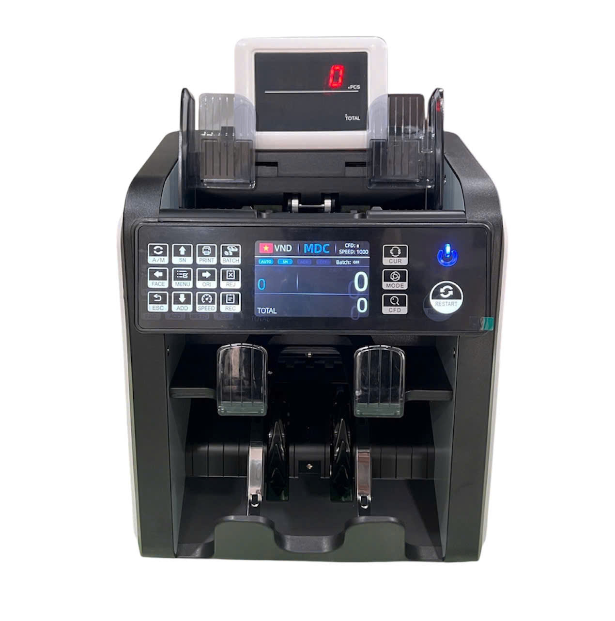 MÁY ĐẾM TIỀN NGOẠI TỆ MAZSAN ATM T100 MÁY ĐẾM TIỀN NGOẠI TỆ MAZSAN ATM T100