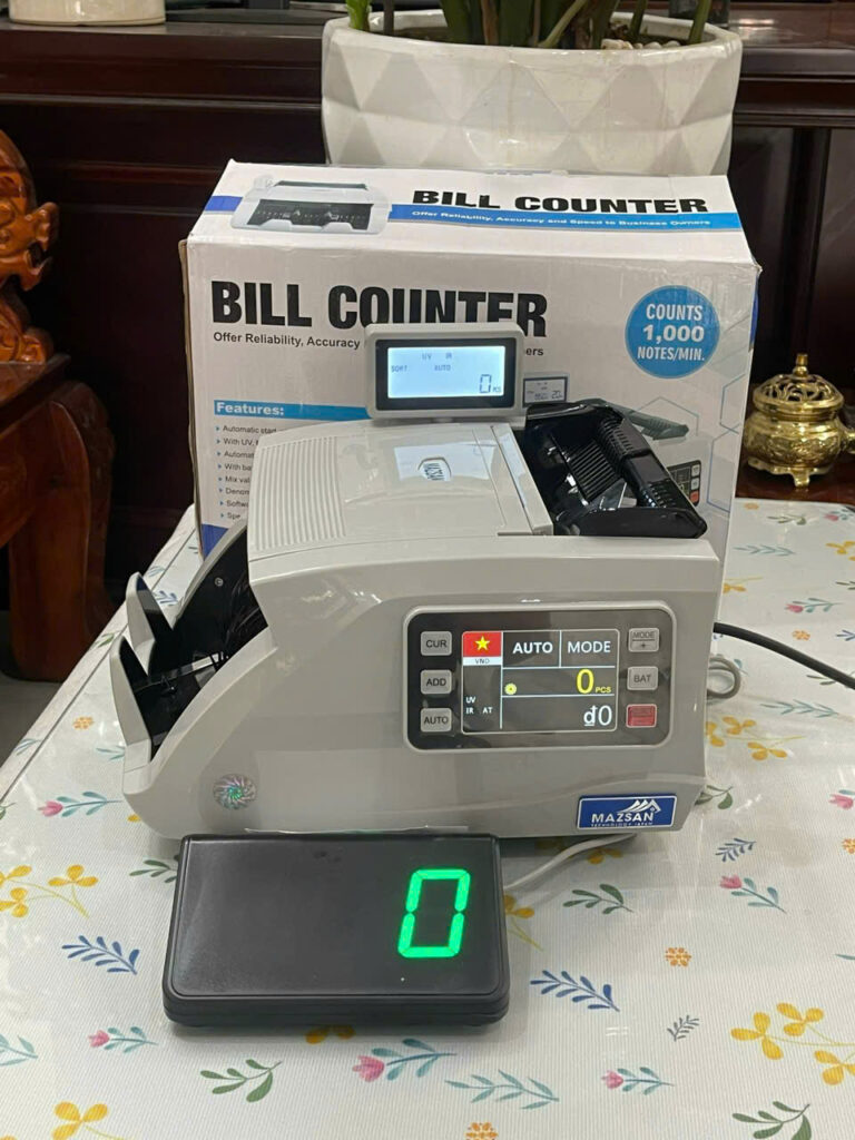 MÁY ĐẾM TIỀN TẠI QUẬN 5 - CÔNG NGHỆ NHẬT